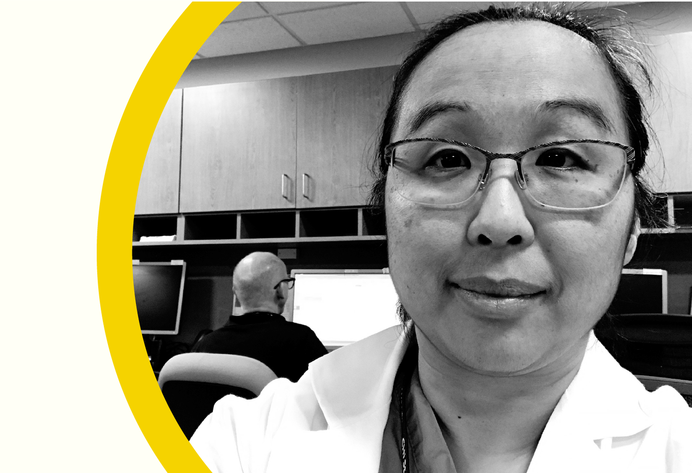 Selfie of Dr. Lisa Castaneda, indoors.
