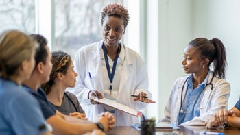 Health: Nurses: doctor teaching med students 1387152896