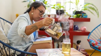 Health: Ozempic: woman pouring ginger tea 1333314651