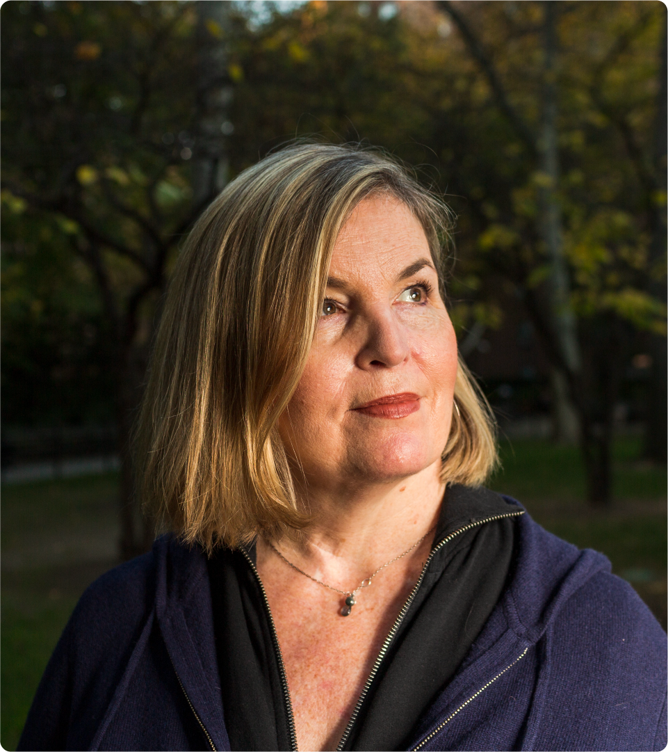 Headshot of Leigh Anne O’Connor, outdoors.