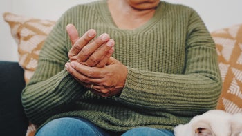 Health: Autoimmune: cropped hand pain 1314992475