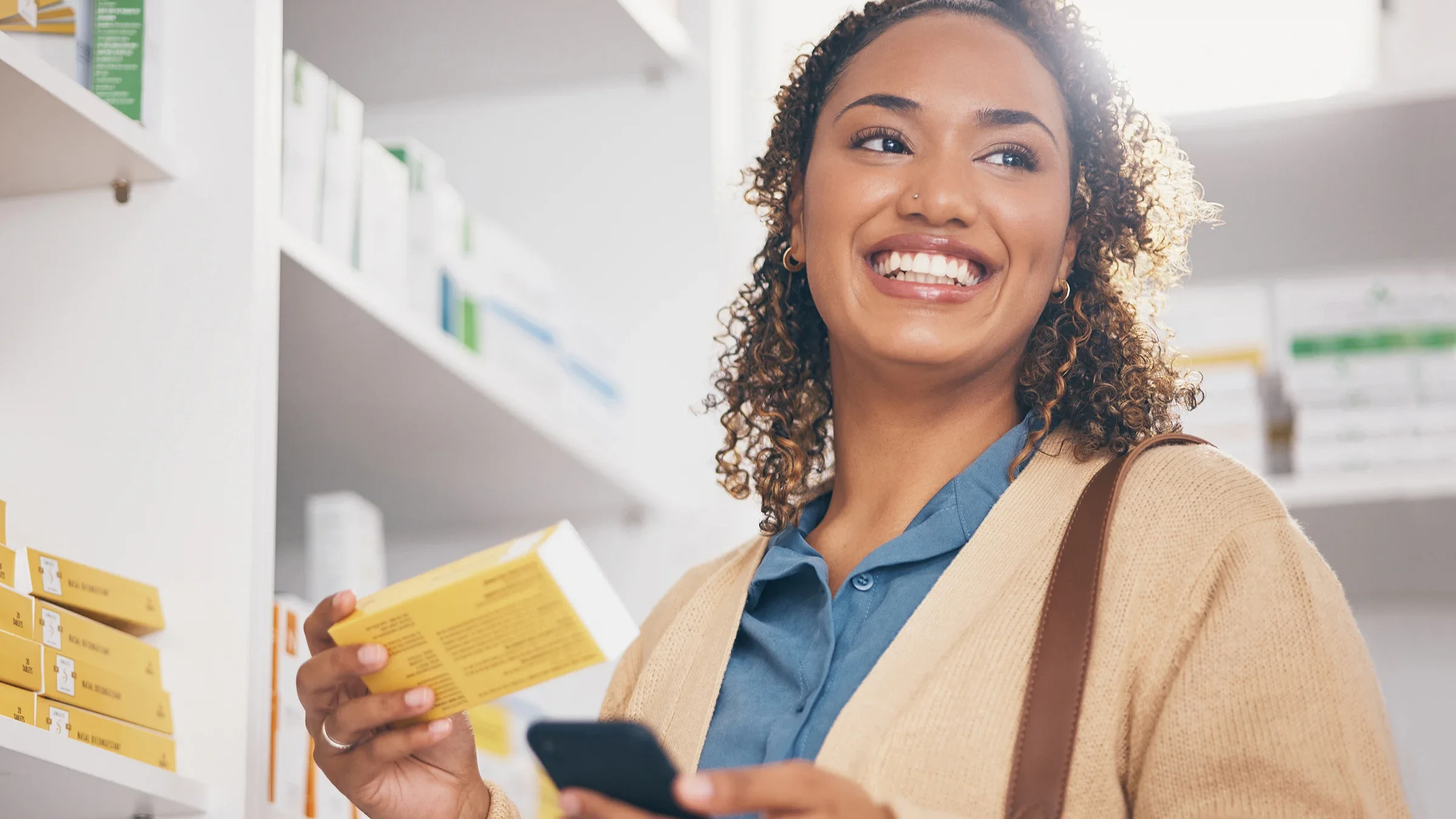 A customer is shopping at a pharmacy.
Jacob Wackerhausen/iStock via Getty Images Plus