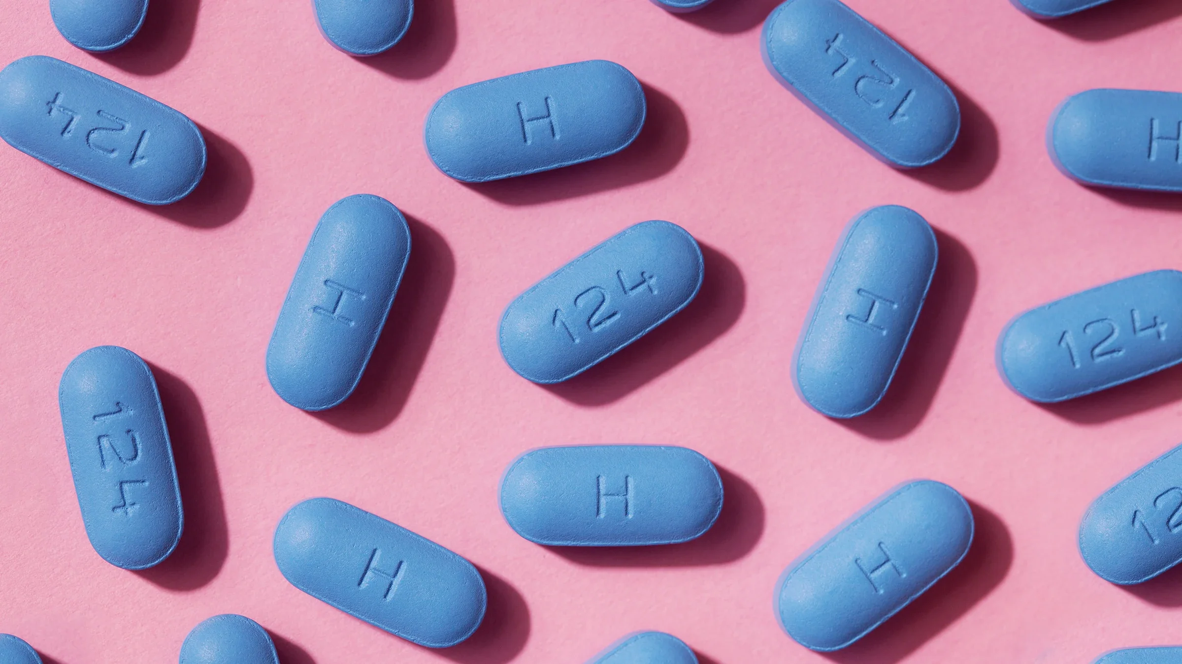 blue prep pills pink background-1336395409