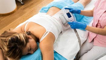 Weight Loss: woman cool sculpting 1419203754
