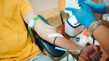 diagnosis: closeup blood drawn 1336681026