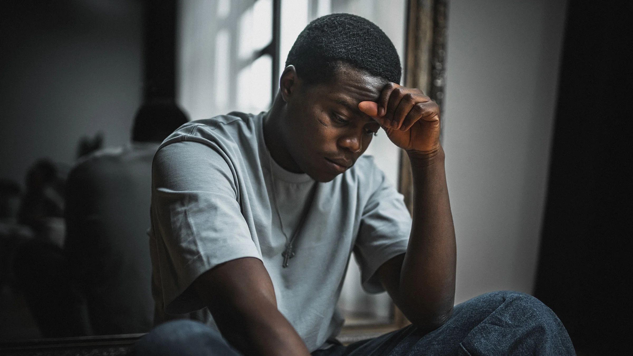 Man experiencing fatigue