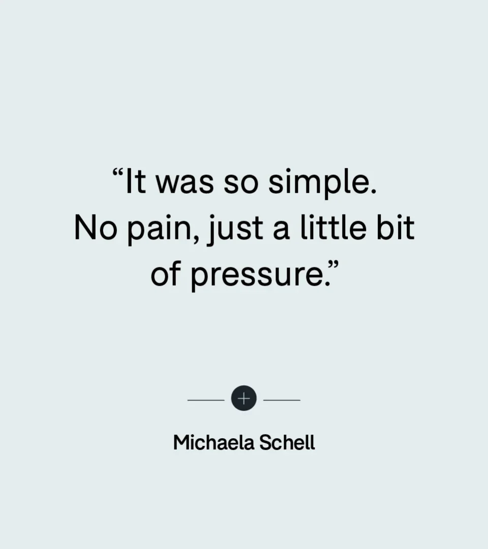 “It was very quick, but it was pretty intense.” — Dalia Osorio