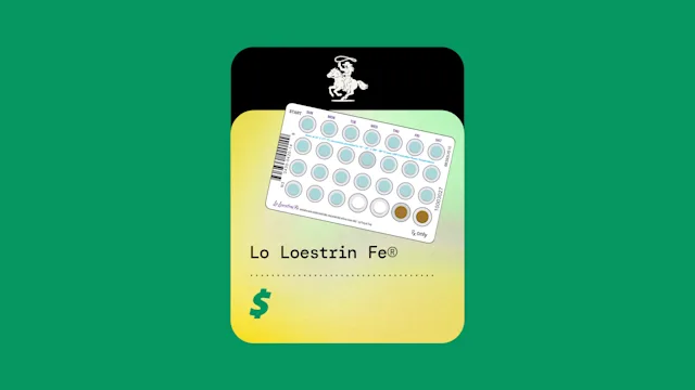 pf cost loloestrinfe