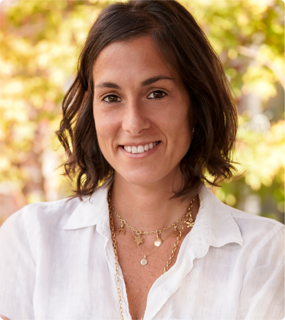 Virginia Cademartori is pictured outdoors.