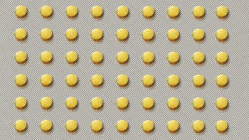 Medication Education: blister pack yellow pills-867598800