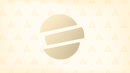 Light yellow background with overlayed warning sign pattern in darker yellow. In the center is a cream colored round pill that is cut up into three sections.
GoodRx Health