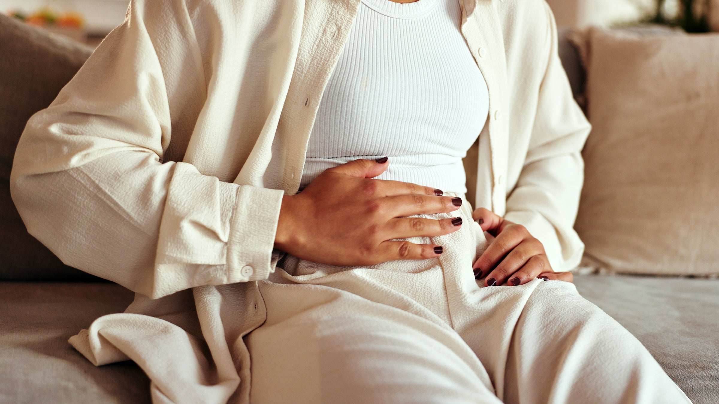 IBS: closeup stomach pain 2175103842