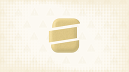 Light yellow background with texture and faint warning sign pattern. In the center is a creamy yellow colored square pill cut into thirds.
GoodRx Health

