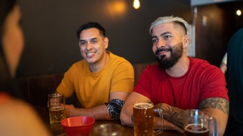 wegovy: friends hanging out at a bar 1408277400