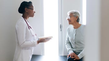 GLP-1 agonists: patient doctor consultation 1094386972