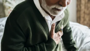 Afib: man with chest pain 909850922