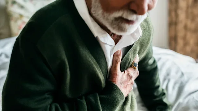 Afib: man with chest pain 909850922