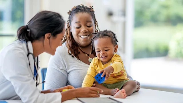 finance: baby at doctor appointment 1442379945