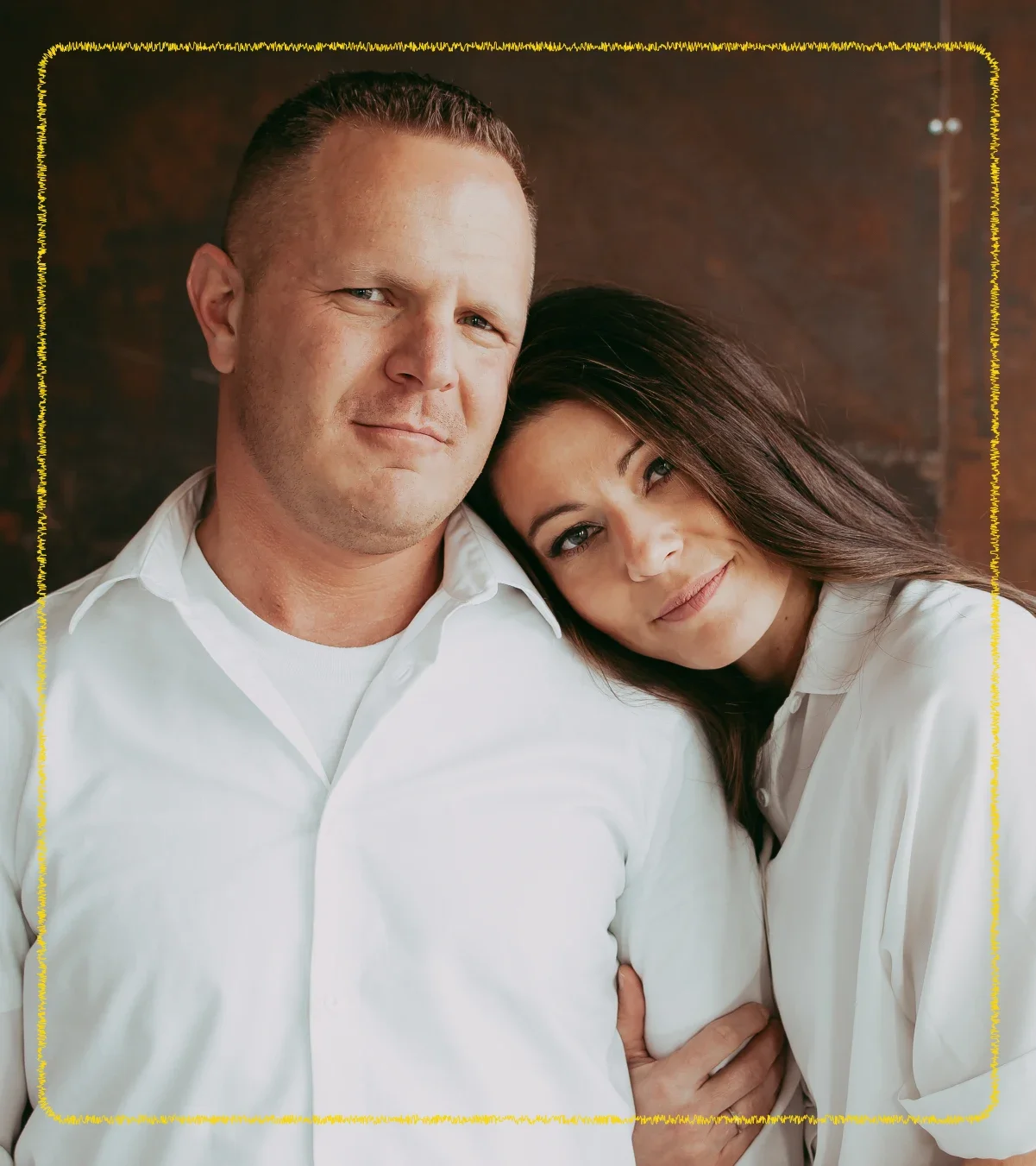 Lindsay and Rhead Kelly are pictured together.