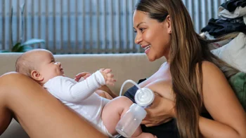 fsa-hsa: woman using a breast pump 1326023943