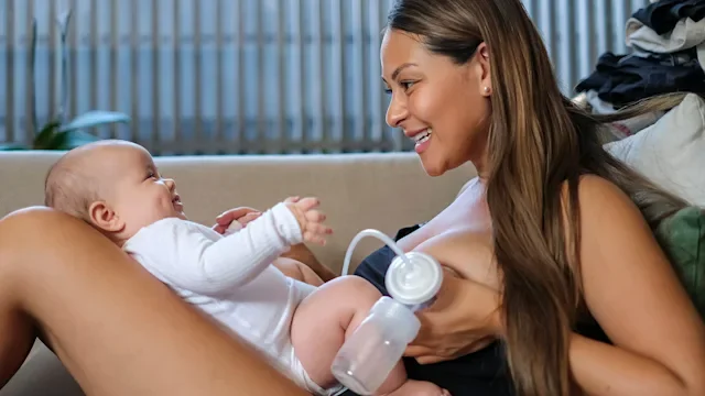 fsa-hsa: woman using a breast pump 1326023943