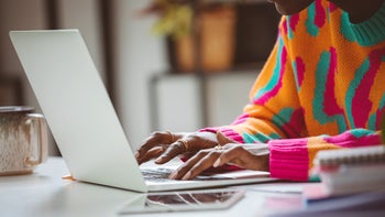 Musculoskeletal: closeup woman typing on keyboard 1661022917