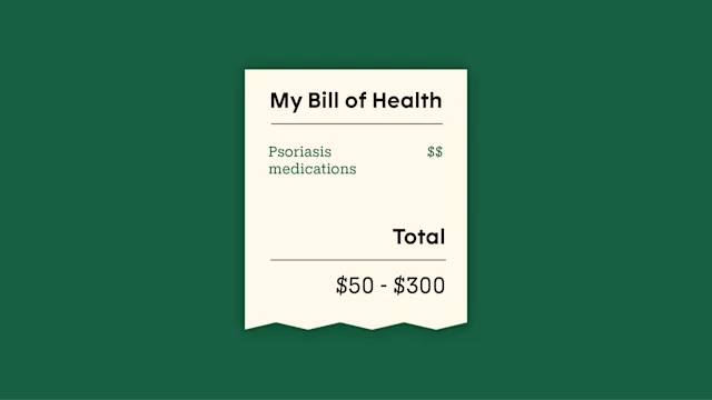 Health: Patient experiences: GRxH bill of health psoriasis GFX