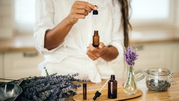 Health: Alternative treatments: woman lavender oil 1340779786