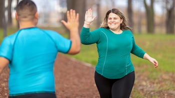 Health: Health insurance: on a run passing high five-1360433383