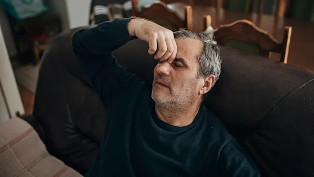 Health: Mupirocin: man couch nasal pain 1300865395