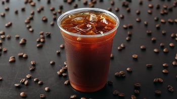 Diet Nutrition: cold brew coffee with coffee beans 1417201399
