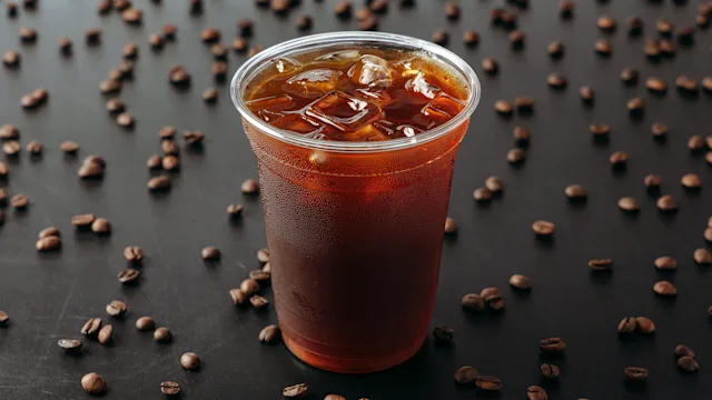 Diet Nutrition: cold brew coffee with coffee beans 1417201399