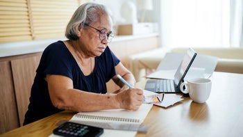 Health: HSA FSA: senior woman finances 1328192853