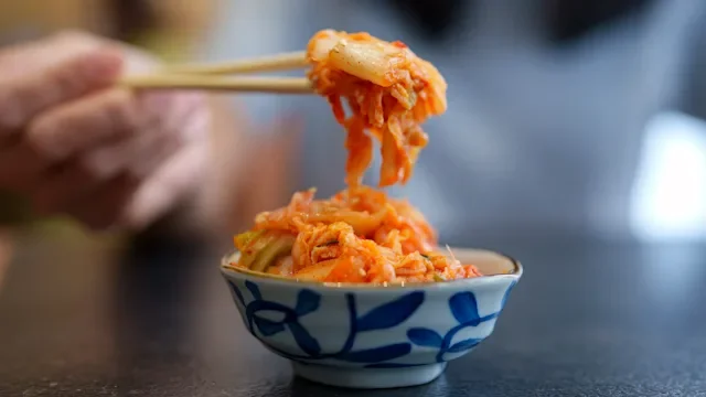 gut-health: bowl of kimchi 2212401124