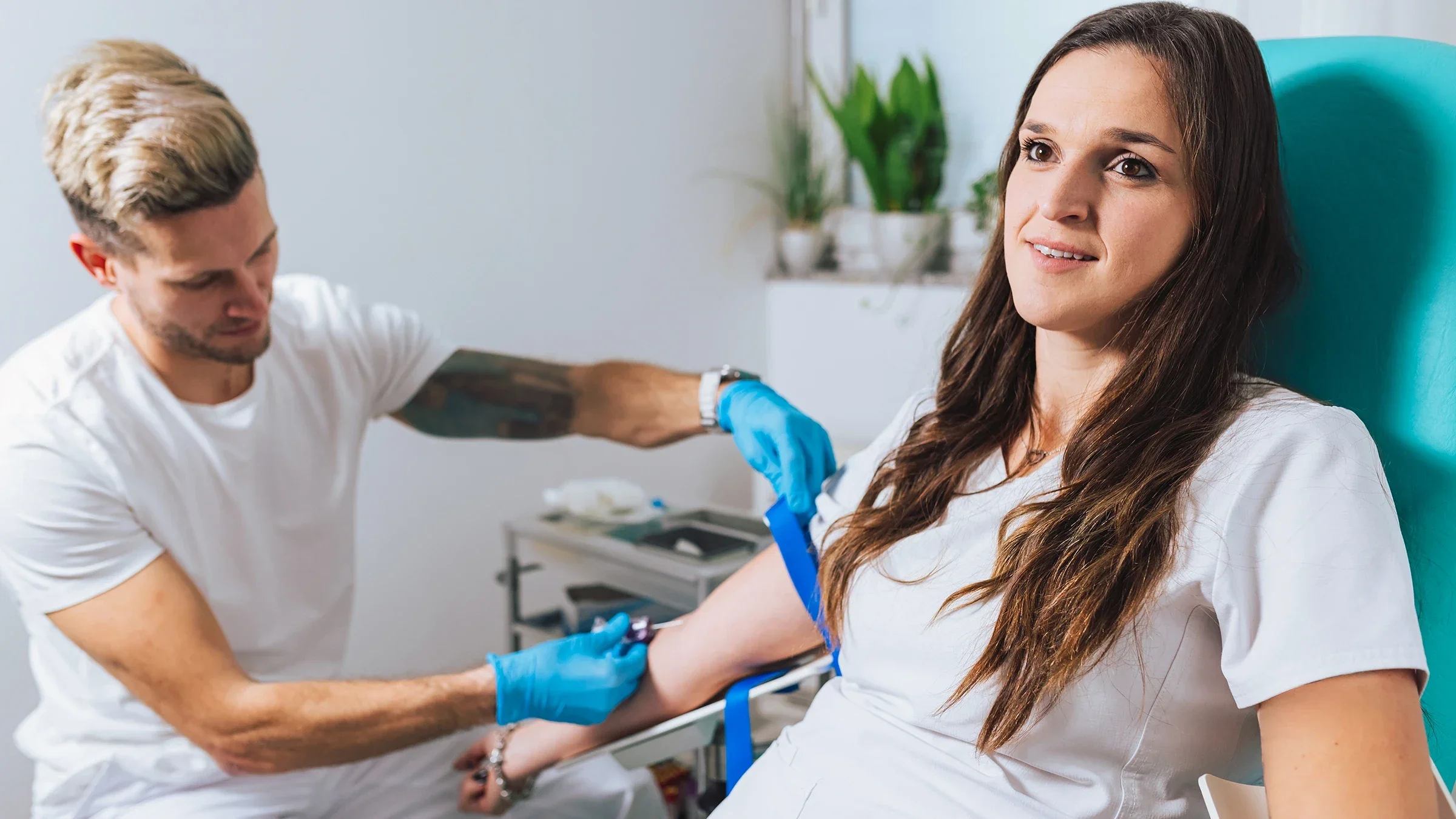 Woman getting blood drawn
24K-Production/iStock via Getty Images Plus
