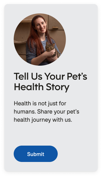 Kayla Delcoure is pictured at home with three of her cats.