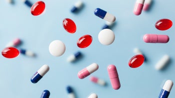 Health: Allergies: various pills red pink blue-1311641109