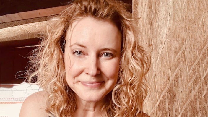 Christine Hodgdon is pictured in a snapshot. 
