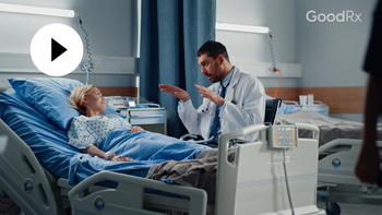 Health: Polycystic Kidney Disease: doctor speaking to patient at bedside