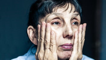 Health: Generalized anxiety disorder: senior woman worried look 1193860867