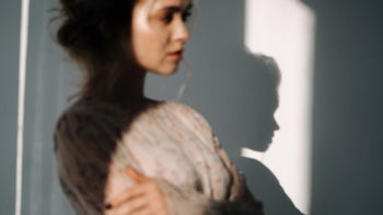 Substance use: blurred portrait stressed out 1342457514