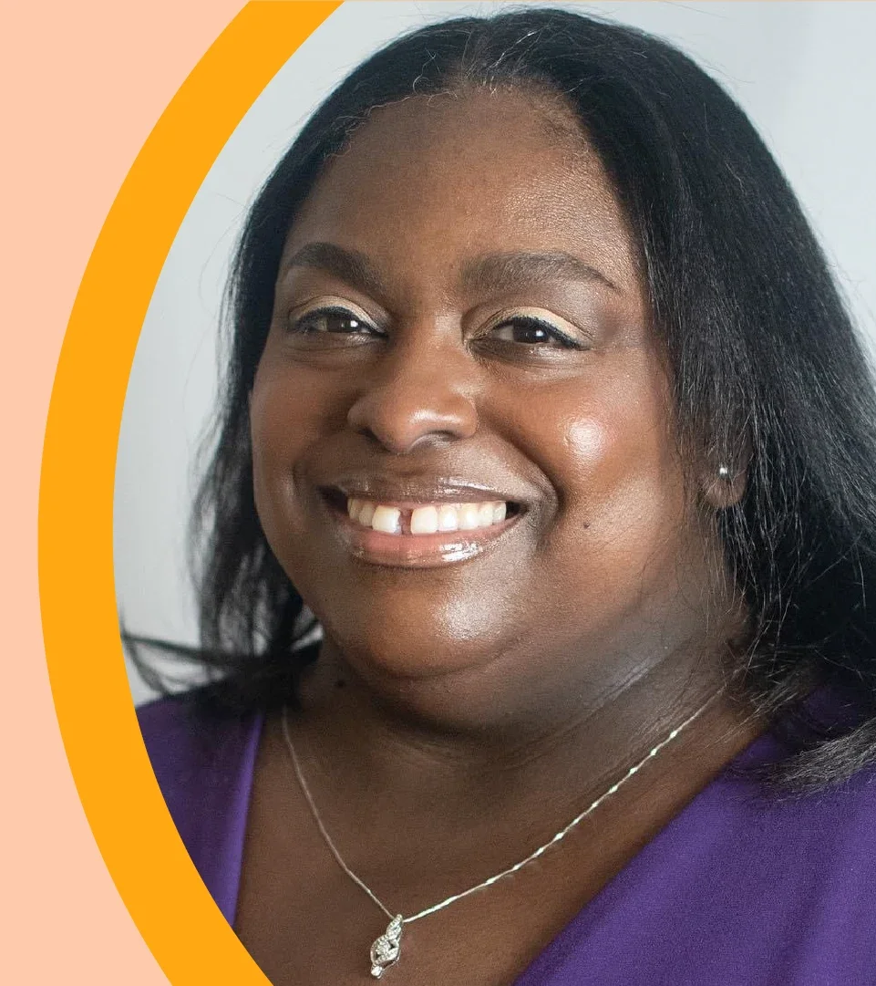 Kim Jackson-Farmer is pictured in a headshot.