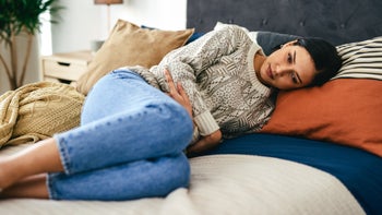 polyethylene glycol 3350: stomach pain in bed 1297537616