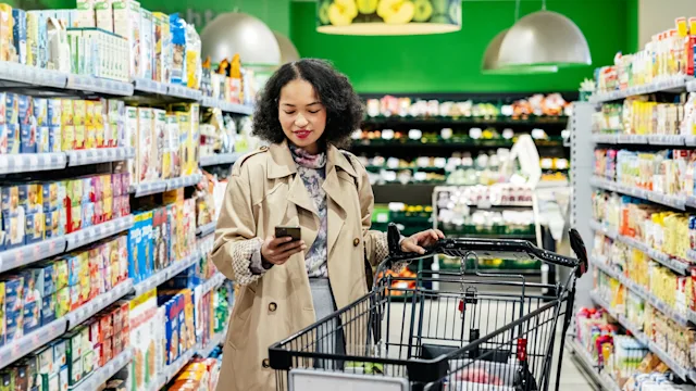 Health: Hemorrhoids: woman checking shopping list 1485787320