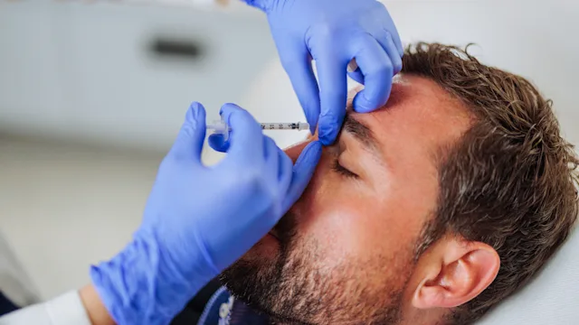 Dermatology: closeup botox injection 2154373769