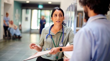 Anti-epileptics: doctor discussing treatment plan 1440002221