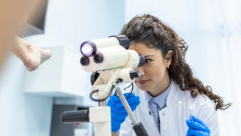 Health: Cervical cancer: gyno exam microscope-1406147353