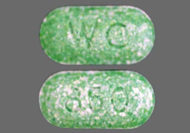 Green Oblong 850 - Ovcon 50 28-Day Tablet