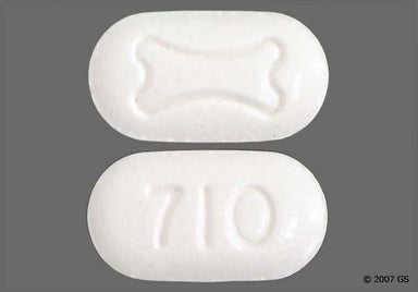 White Oblong LOGO - Fosamax Plus D 70mg-2800units Tablet