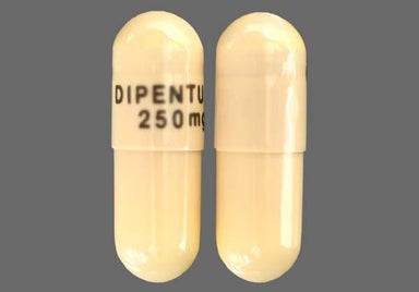 Beige Capsule DIPENTUM 250 mg - Dipentum 250mg Capsule